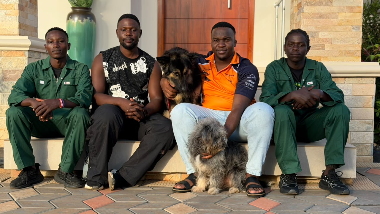 FickBella K9 team with academy dogs